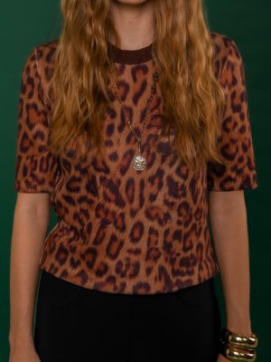 Blusa Tricot Manga Curta Elisa