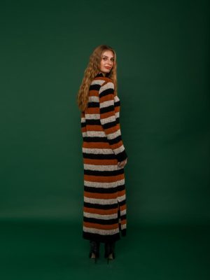 Vestido Tricot Listras Juliane
