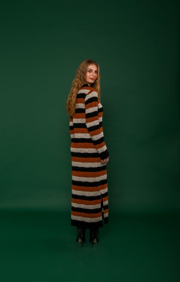 Vestido Tricot Listras Juliane