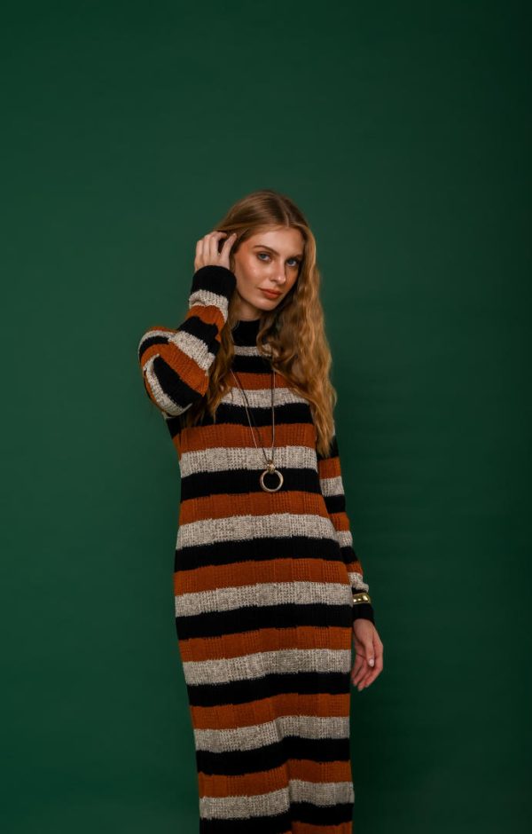 Vestido Tricot Listras Juliane-Imagem 6