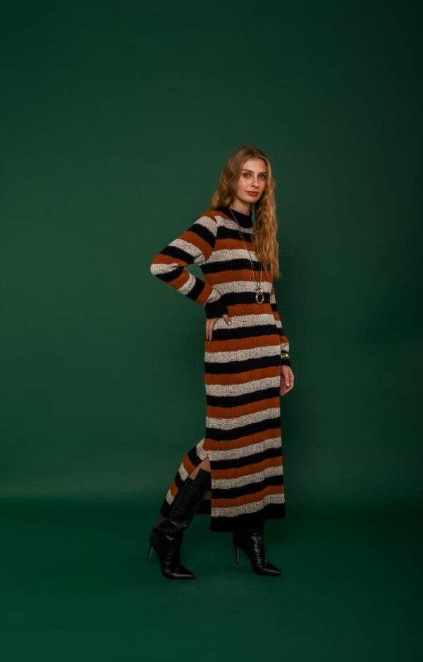 Vestido Tricot Listras Juliane-Imagem 8