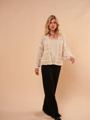 Twin Set Tricot Ponto Aberto