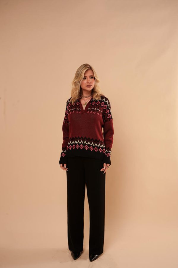 Conjunto Tricot Jacquard Ana-Imagem 3