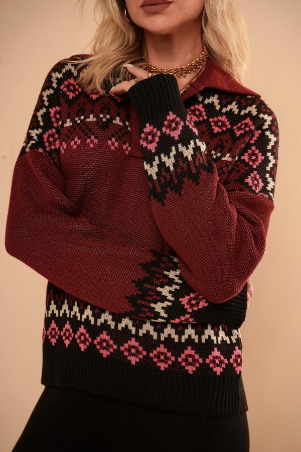 Conjunto Tricot Jacquard Ana-Imagem 5
