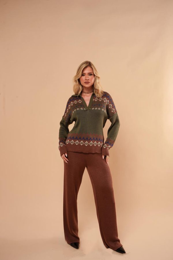Conjunto Tricot Jacquard Ana-Imagem 9