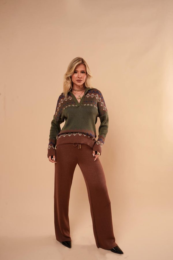 Conjunto Tricot Jacquard Ana-Imagem 10