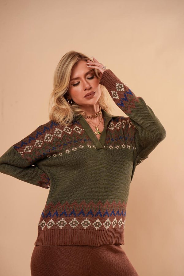 Conjunto Tricot Jacquard Ana-Imagem 12