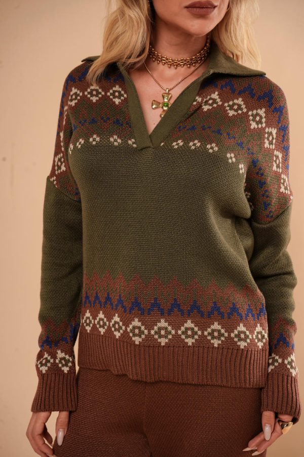 Conjunto Tricot Jacquard Ana-Imagem 15