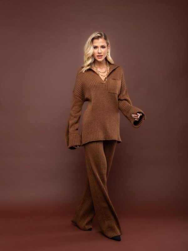 Conjunto Tricot Canelado Ana-Imagem 2