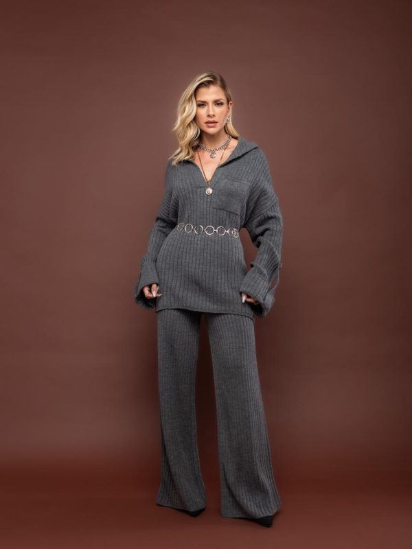 Conjunto Tricot Canelado Ana-Imagem 12