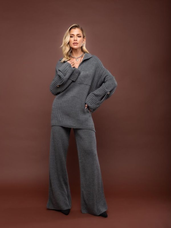 Conjunto Tricot Canelado Ana-Imagem 16