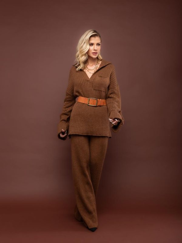 Conjunto Tricot Canelado Ana-Imagem 21