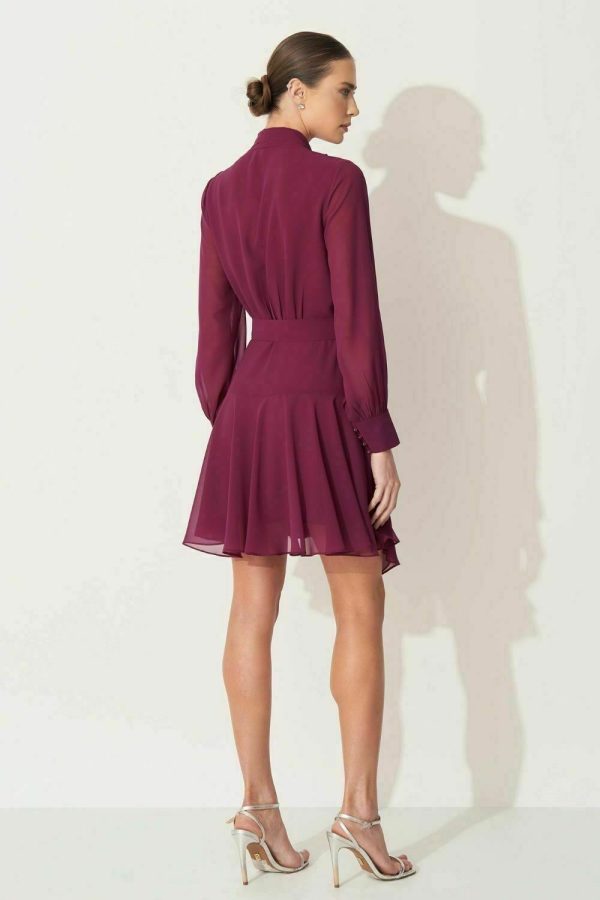 Vestido Curto Tati Manga Longa-Imagem 4
