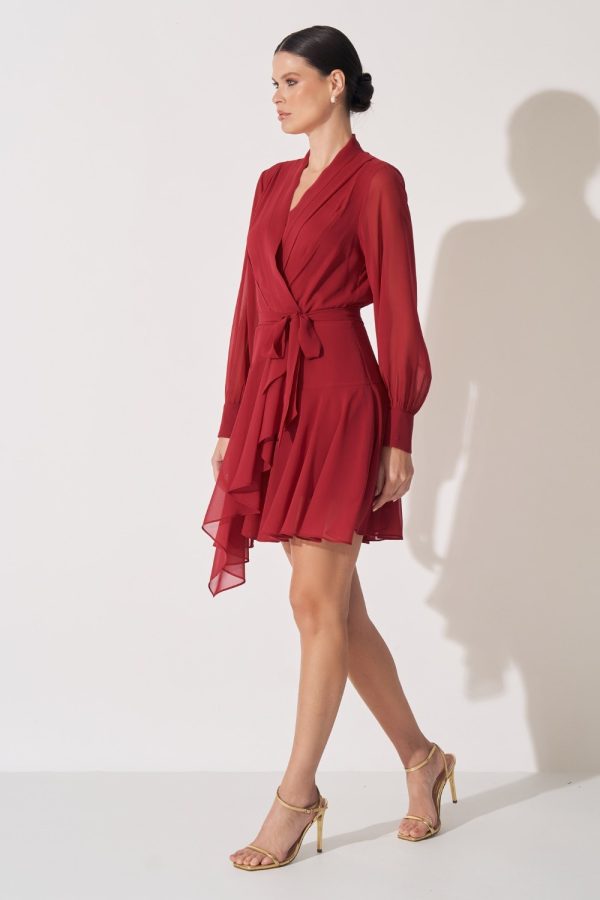 Vestido Curto Tati Manga Longa-Imagem 14