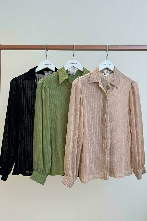 Camisa Basica Viscose Chenile