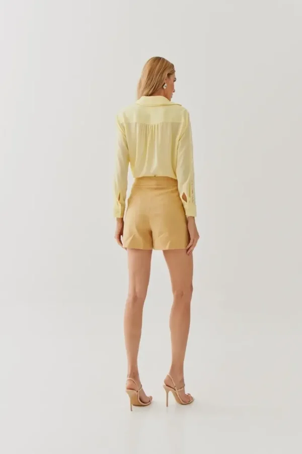 Camisa Crepe E Renda-Imagem 6
