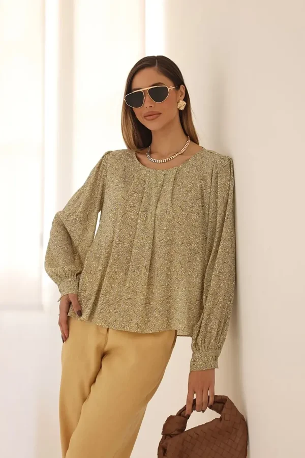 Blusa Chiffon-Imagem 2