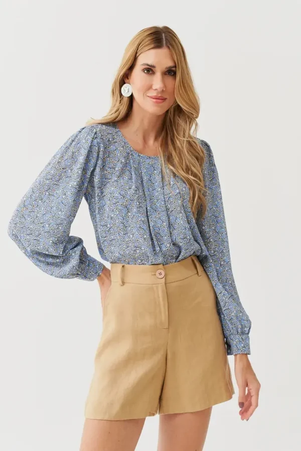 Blusa Chiffon-Imagem 5