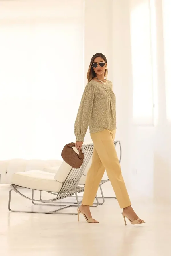 Blusa Chiffon-Imagem 9