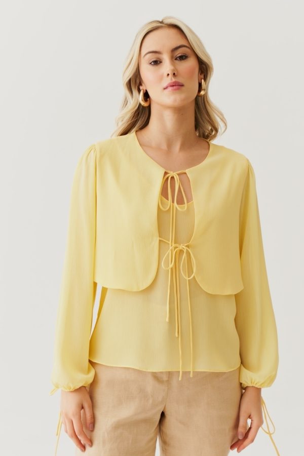 Blusa Chiffon-Imagem 15
