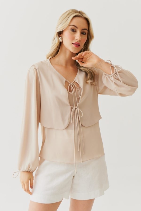 Blusa Chiffon-Imagem 12