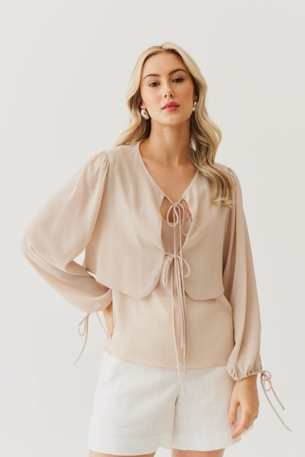 Blusa Chiffon-Imagem 11