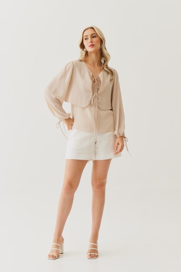 Blusa Chiffon-Imagem 9