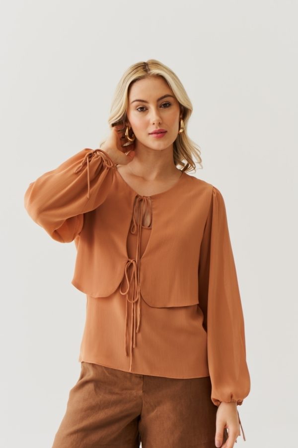 Blusa Chiffon-Imagem 5