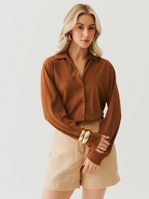 Camisa Crepe