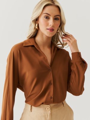 Camisa Crepe