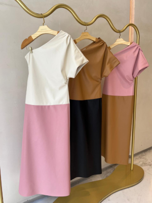 Vestido Courino Duo Color