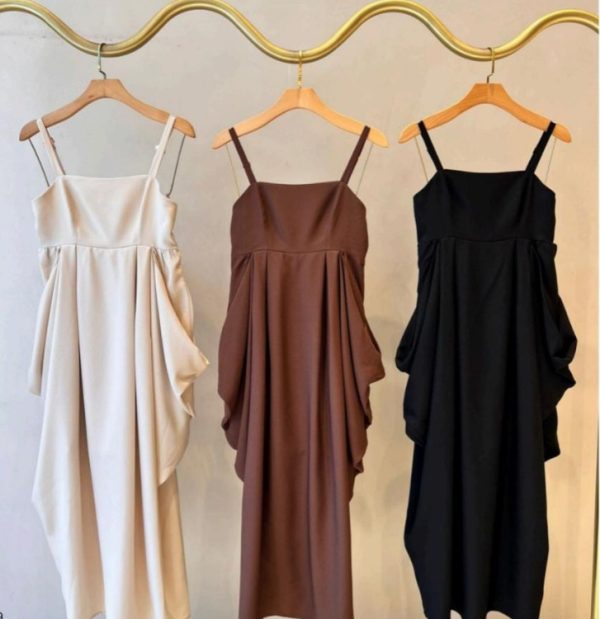 Vestido Drapeado