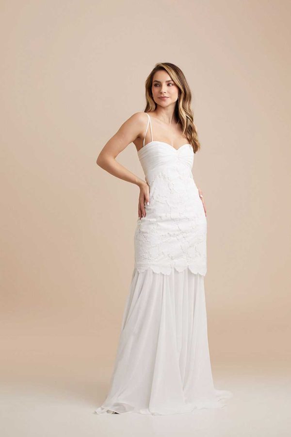 Vestido Longo Florbela