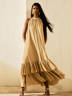 Vestido Longo Rodado