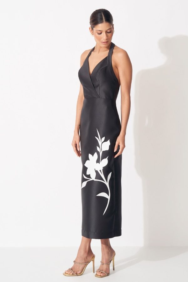 Vestido Midi Rosa