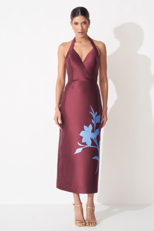 Vestido Midi Rosa-Imagem 5