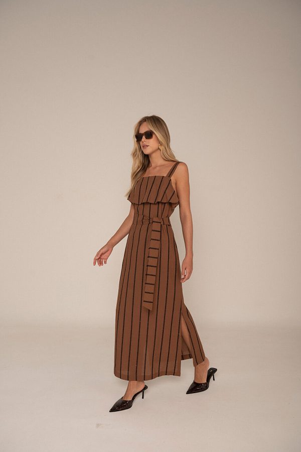 Vestido Voil Bordado Listrado-Imagem 6