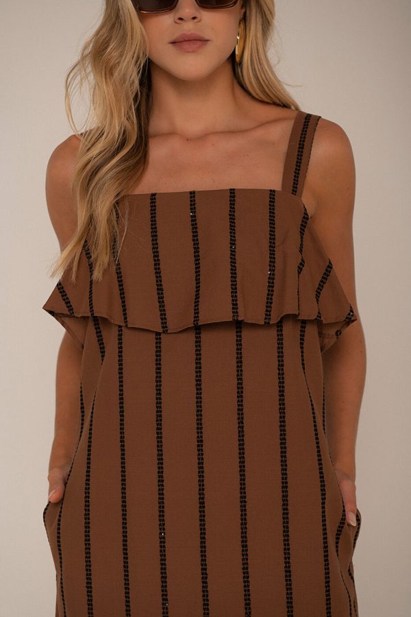 Vestido Voil Bordado Listrado-Imagem 4
