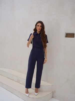 Calça Cos Duplo Elastico Costas