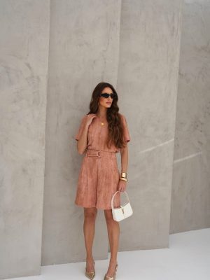 Blusa Manga Curta Detalhe Botoes
