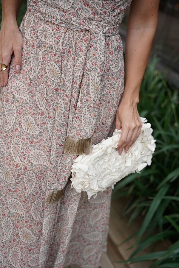 Vestido Midi Alcinha Franjas Crepe Cashmere-Imagem 4