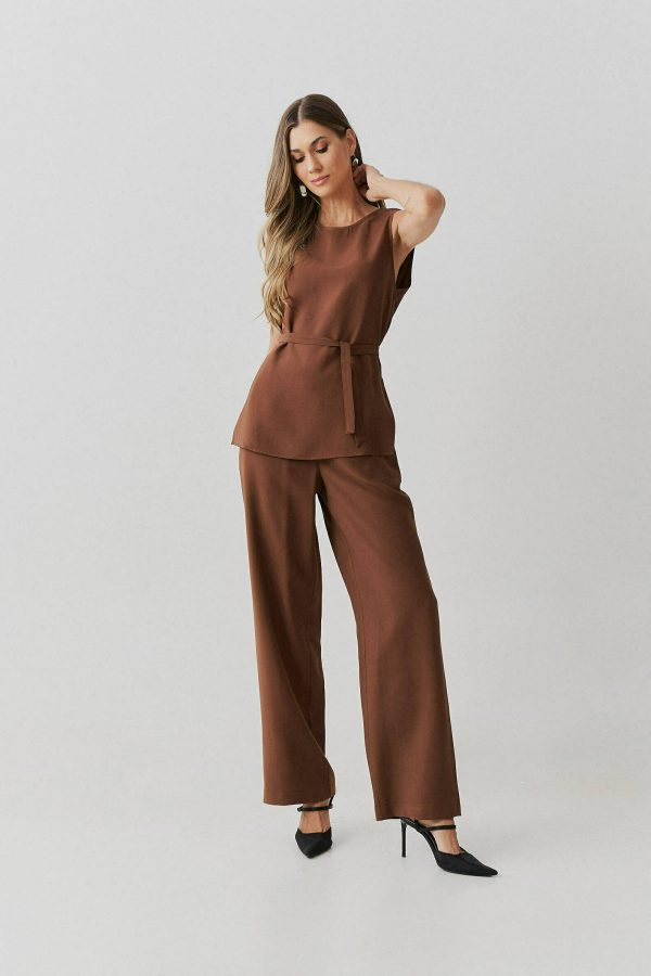 Conjunto Alf Viscose Calca Elast Reg Faixa