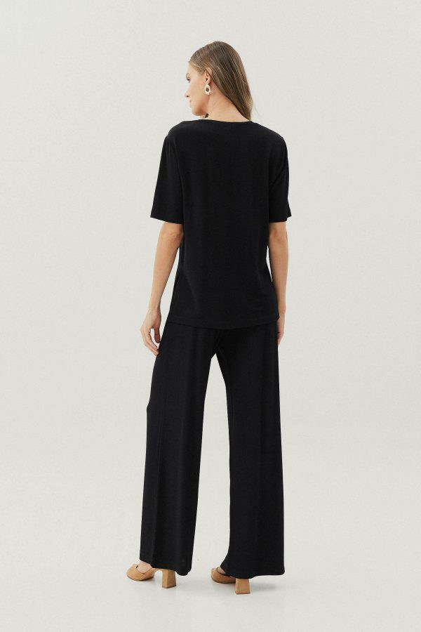 Conjunto Malha Calca Elast Cos Blusa-Imagem 4