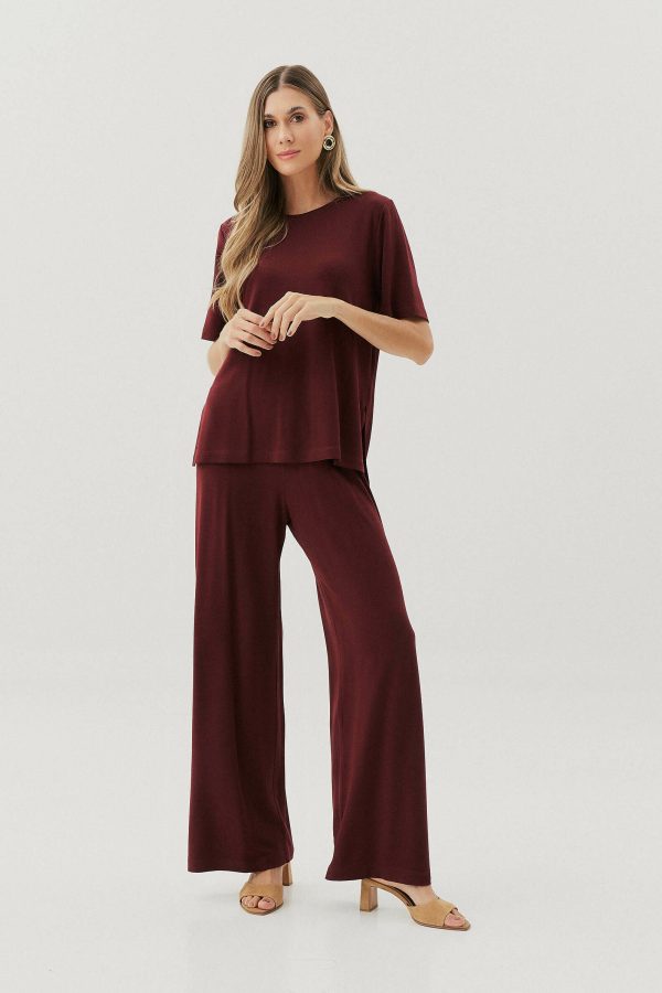 Conjunto Malha Calca Elast Cos Blusa-Imagem 5