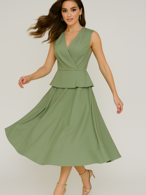 Vestido Tricoline