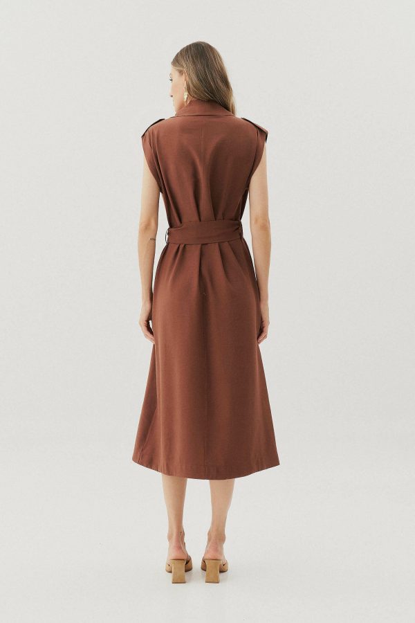Vestido Alf Visc Transp Botoes Martingale-Imagem 3