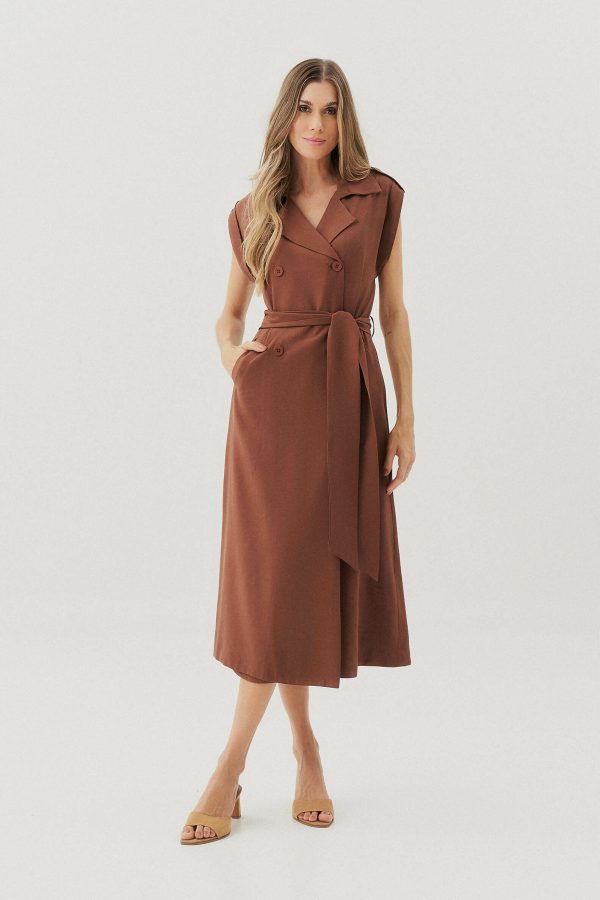 Vestido Alf Visc Transp Botoes Martingale-Imagem 5