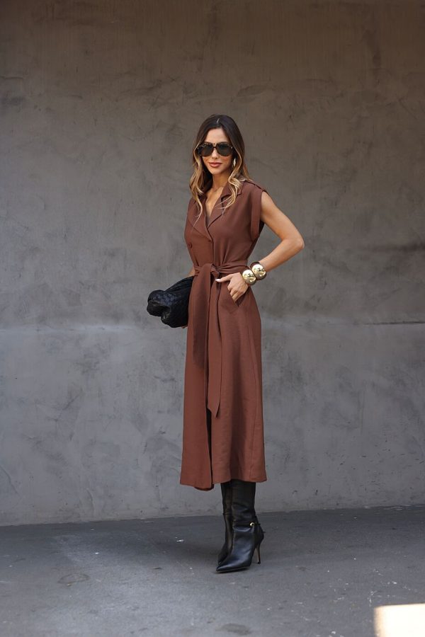 Vestido Alf Visc Transp Botoes Martingale-Imagem 8