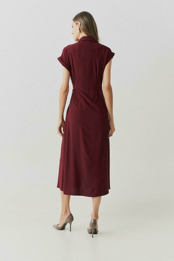 Vestido Crepe Amarracao Lateral-Imagem 7