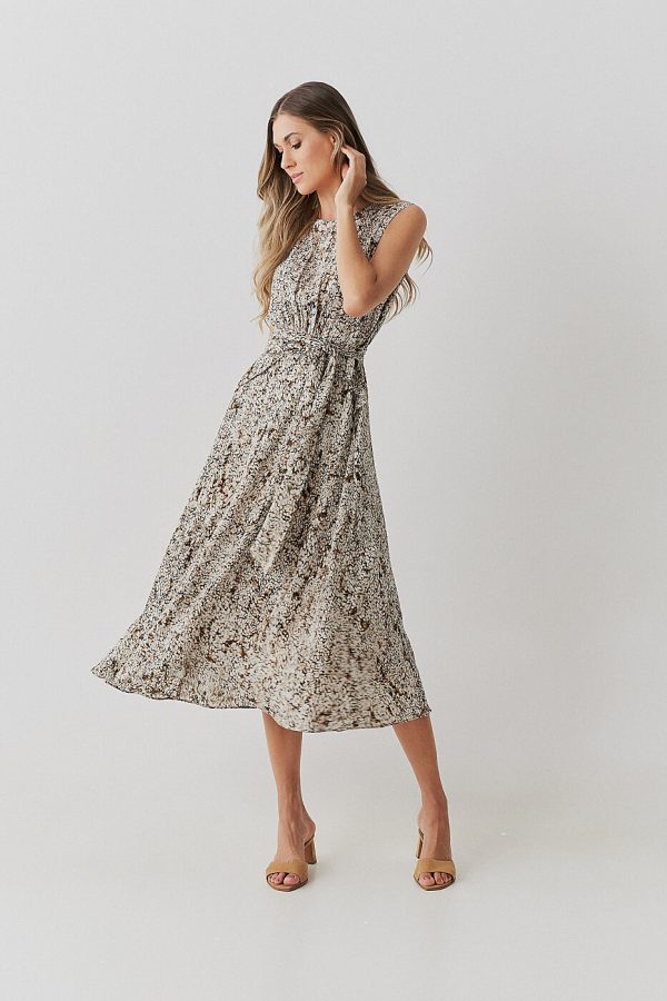 Vestido Crepe Est Det Saia Amarracao-Imagem 3